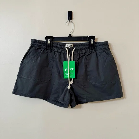 NWT pact organic cotton shorts - size XL - Picture 1 of 5
